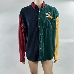 The Disney Store Mens Button down Top Size XL